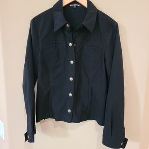 Dalia snap front shacket